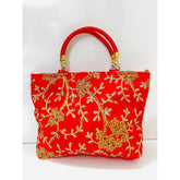 Assorted Artsilk Embroidered Gift Bags, Capacity: 9*7 Inches Wedding favor, Return Gift